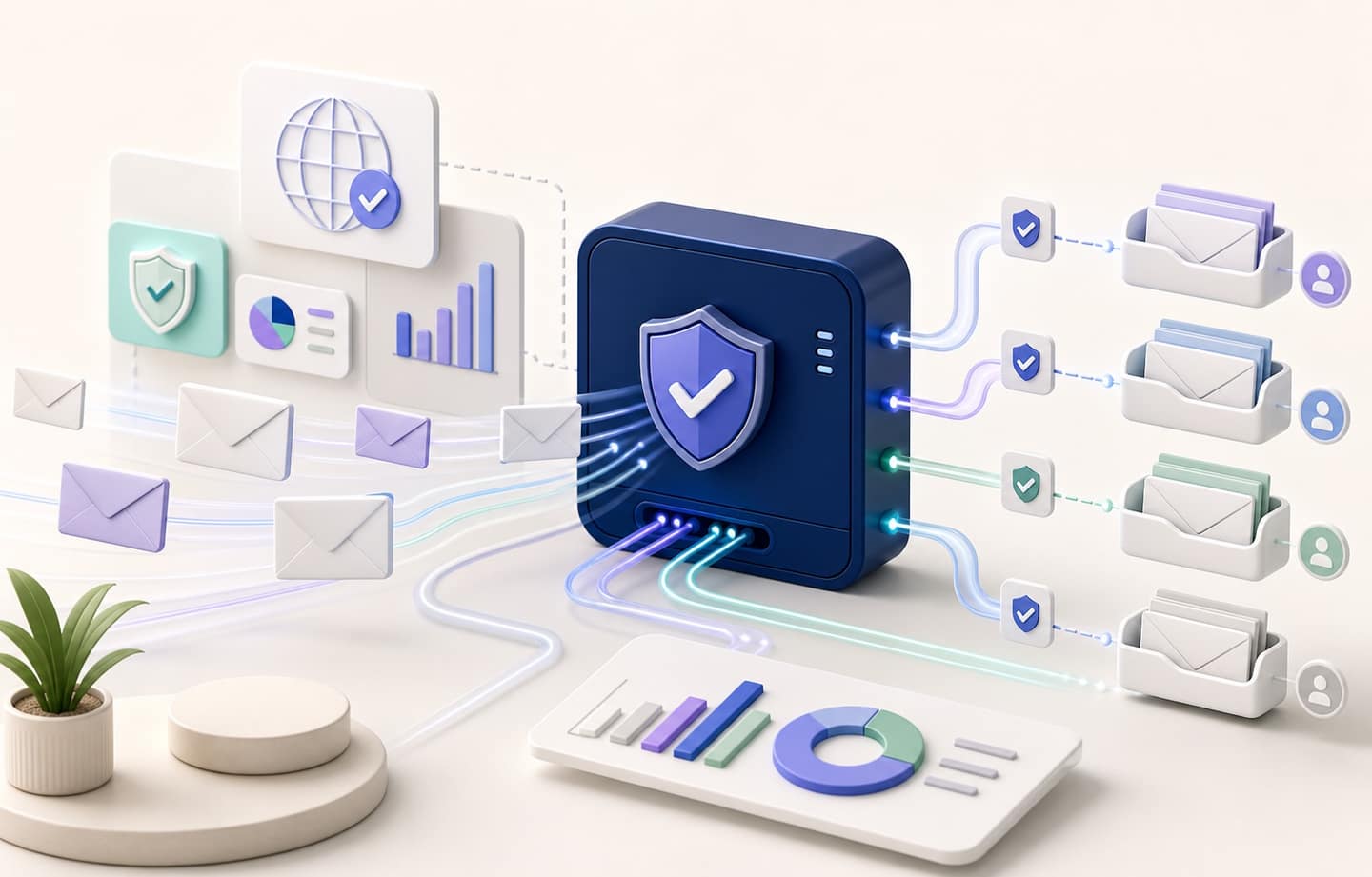 Secure email routing and delivery controls
