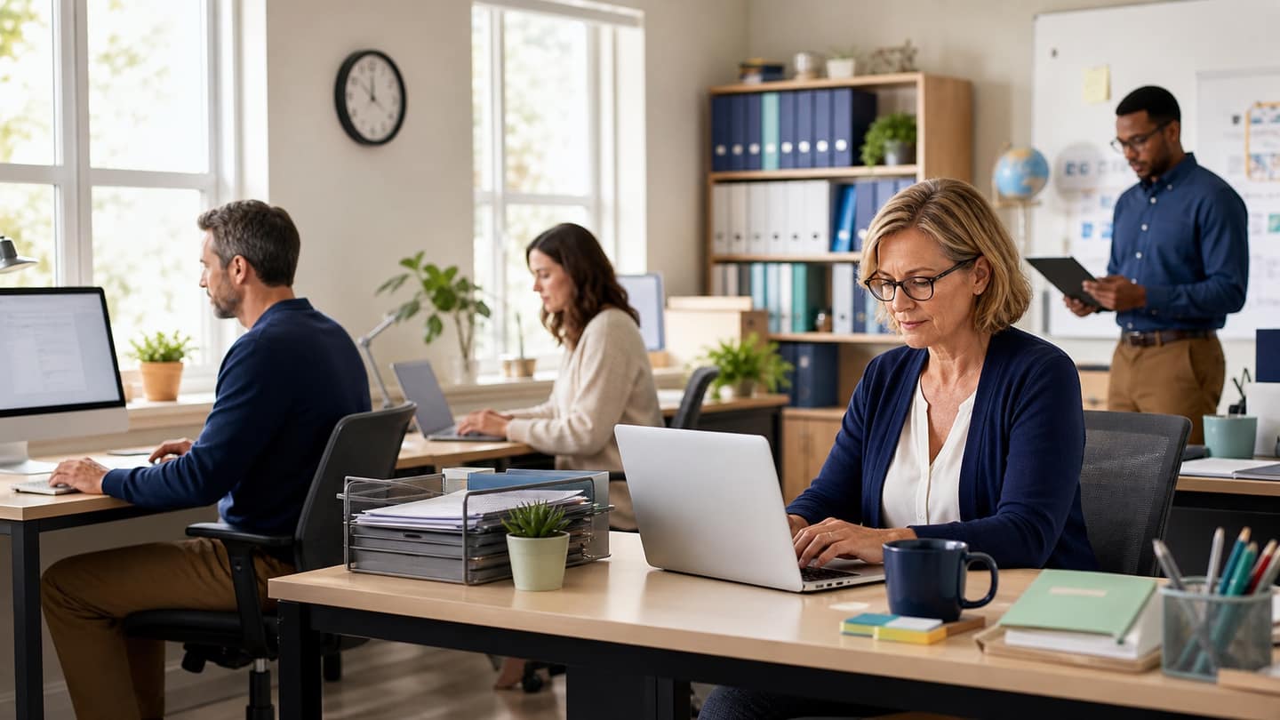 School staff using private domain email